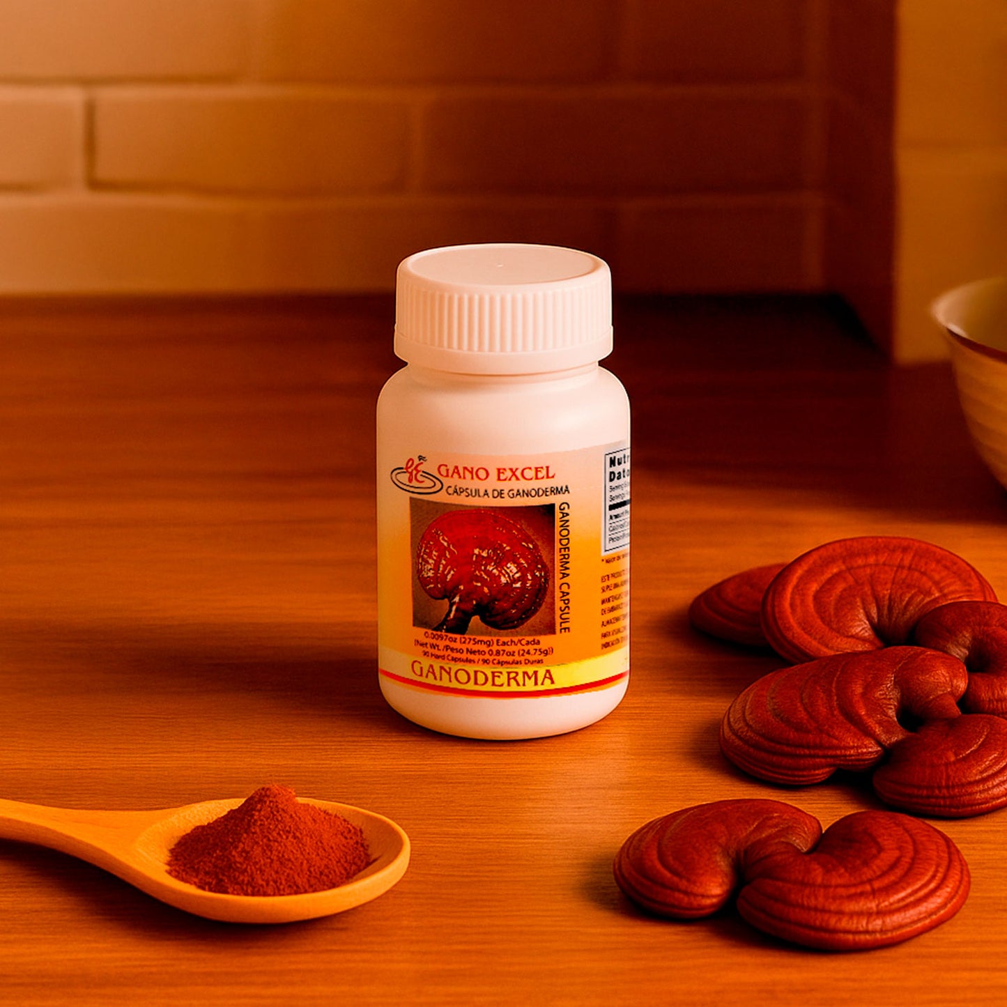 Ganoderma cápsulas